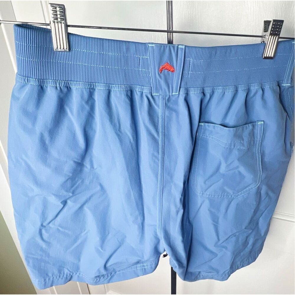 Simms Drifter Fishing Shorts Sky Blue Size Medium - Picture 7 of 7